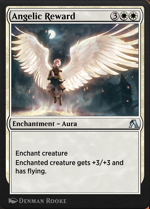 Magic the Gathering Card - Angelic Reward - MTG Circle