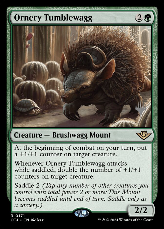 Magic the Gathering Card - Ornery Tumblewagg - MTG Circle