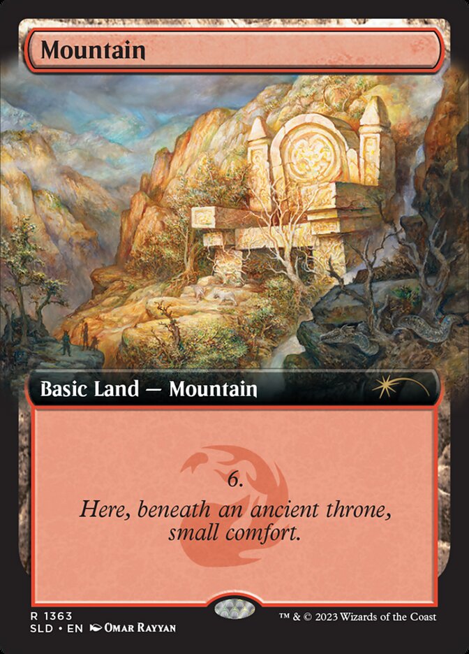 Magic the Gathering Card - Mountain - MTG Circle