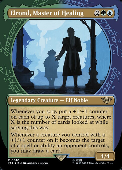 Magic the Gathering Card - Elrond, Master of Healing - MTG Circle