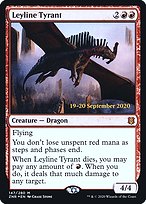 Magic the Gathering Card - Leyline Tyrant - MTG Circle