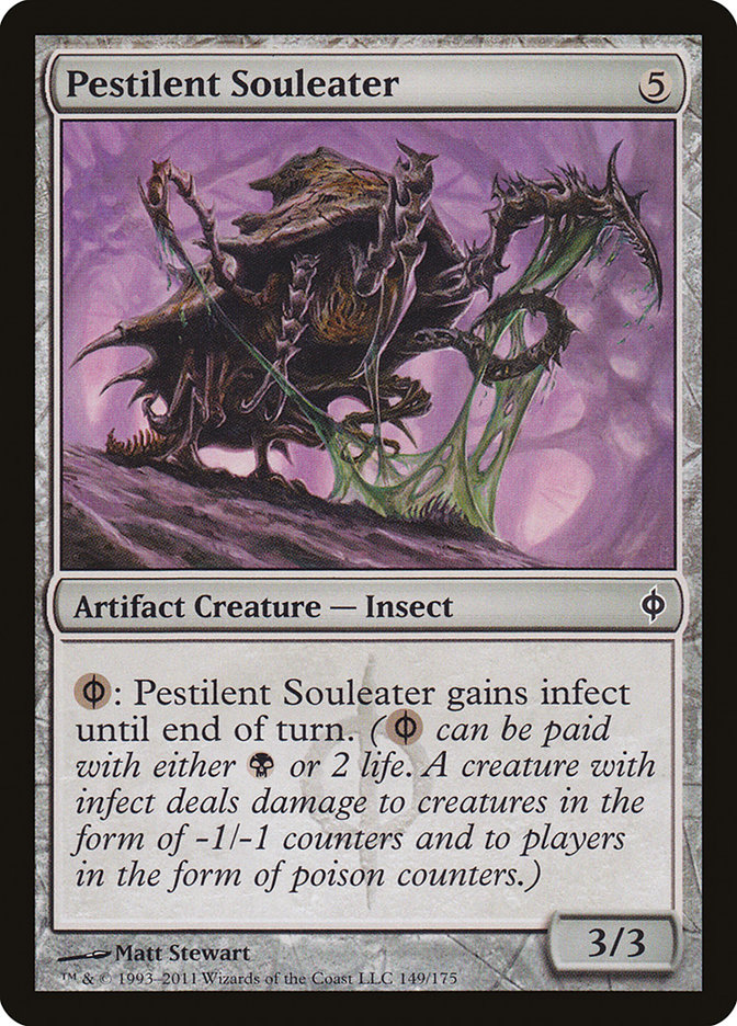 Magic the Gathering Card - Pestilent Souleater - MTG Circle