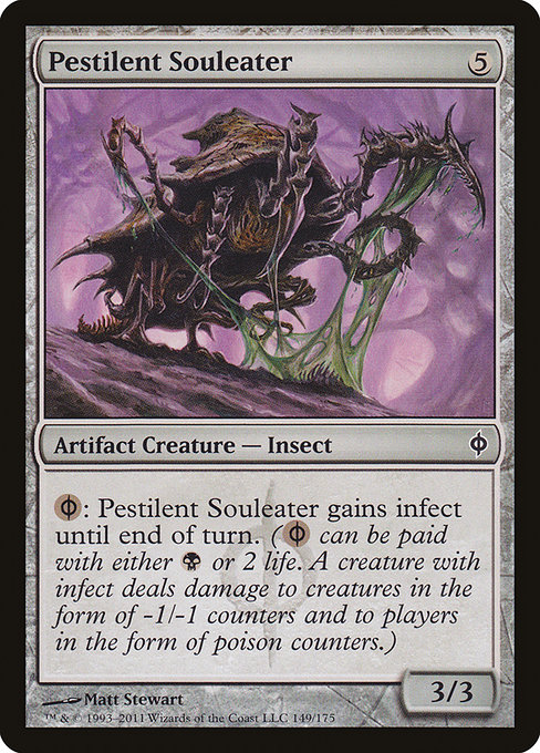 Magic the Gathering Card - Pestilent Souleater - MTG Circle