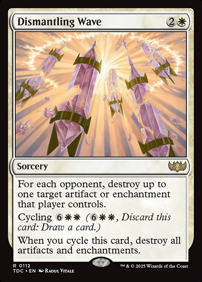 Magic the Gathering Card - Dismantling Wave - MTG Circle