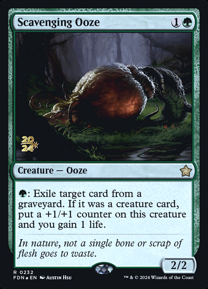 Magic the Gathering Card - Scavenging Ooze - MTG Circle
