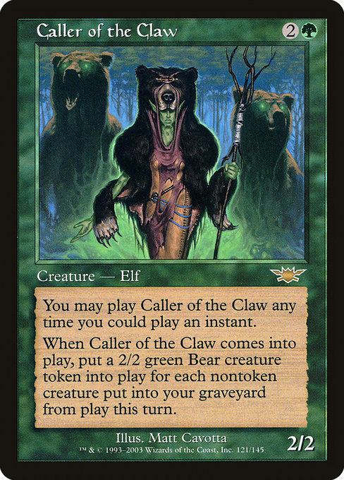 Magic the Gathering Card - Caller of the Claw - MTG Circle