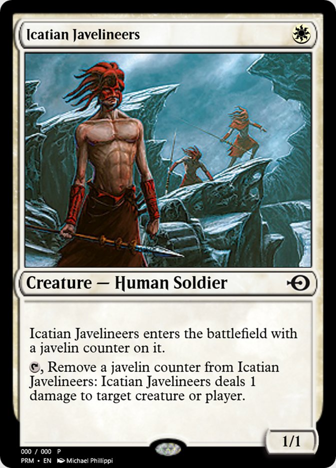 Magic the Gathering Card - Icatian Javelineers - MTG Circle