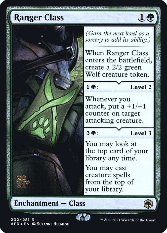Magic the Gathering Card - Ranger Class - MTG Circle