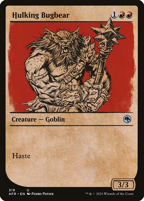 Magic the Gathering Card - Hulking Bugbear - MTG Circle
