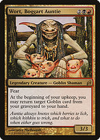 Magic the Gathering Card - Wort, Boggart Auntie - MTG Circle