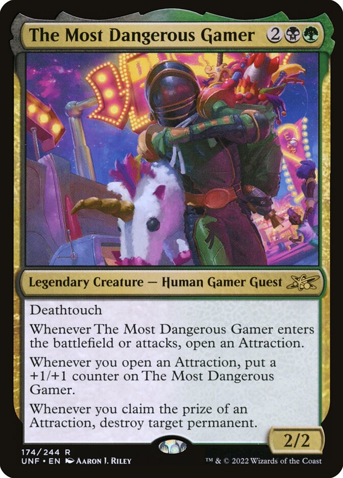 Magic the Gathering Card - The Most Dangerous Gamer - MTG Circle