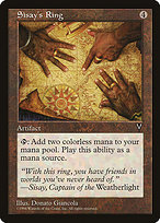 Magic the Gathering Card - Sisay's Ring - MTG Circle