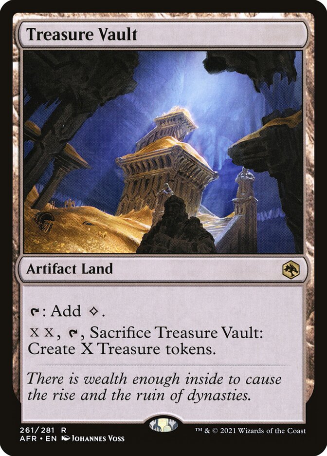 Magic the Gathering Card - Treasure Vault - MTG Circle