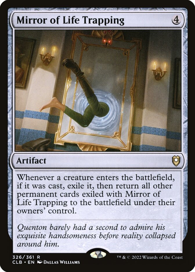 Magic the Gathering Card - Mirror of Life Trapping - MTG Circle