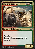 Magic the Gathering Card - Khenra Charioteer - MTG Circle
