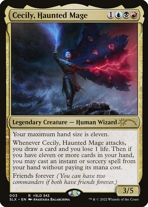 Magic the Gathering Card - Cecily, Haunted Mage - MTG Circle