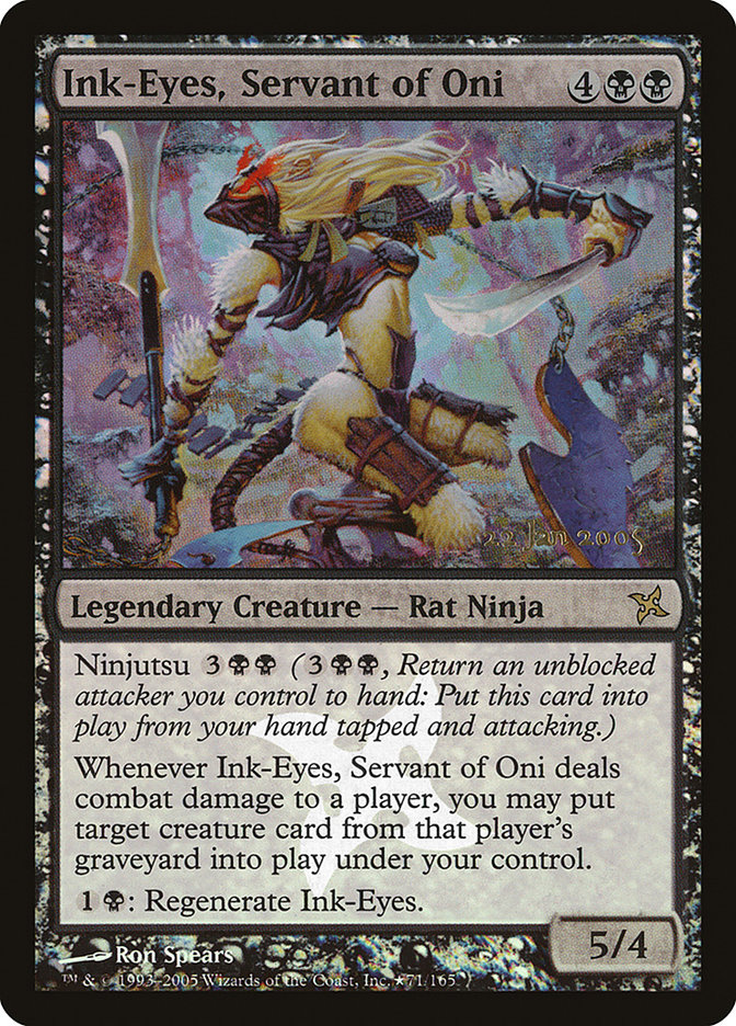 Magic the Gathering Card - Ink-Eyes, Servant of Oni - MTG Circle