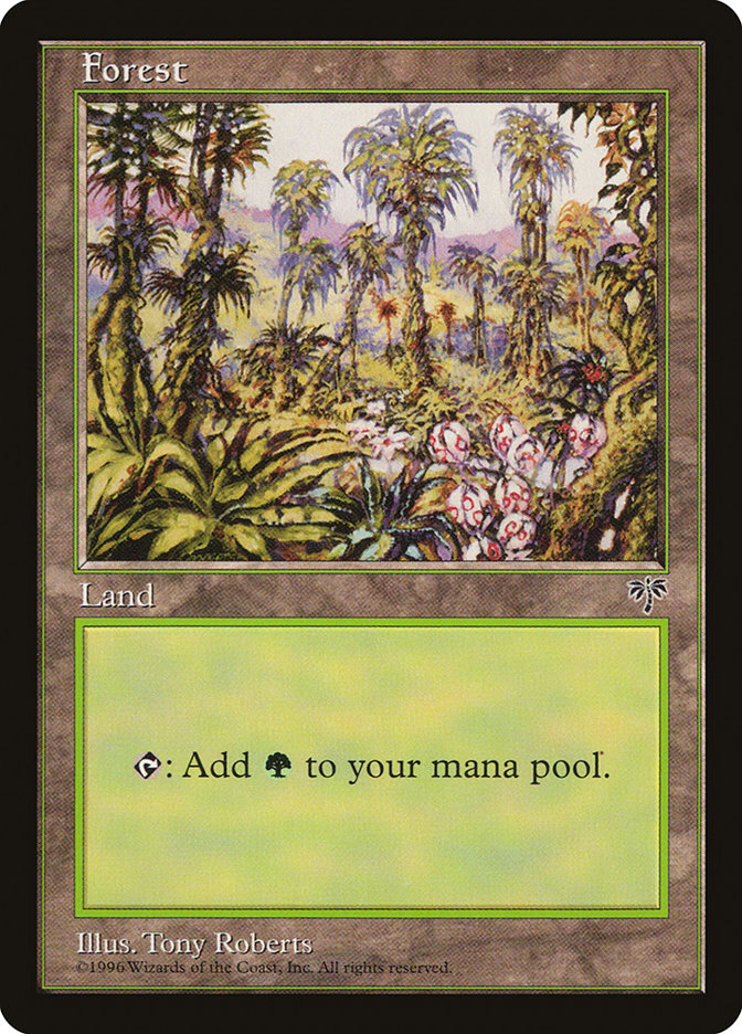 Magic the Gathering Card - Forest - MTG Circle
