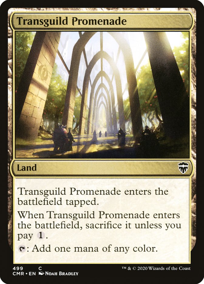Magic the Gathering Card - Transguild Promenade - MTG Circle
