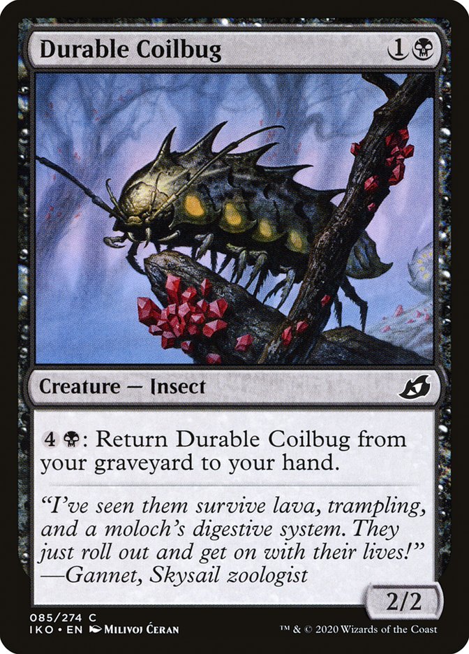 Magic the Gathering Card - Durable Coilbug - MTG Circle
