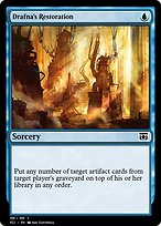 Magic the Gathering Card - Drafna's Restoration - MTG Circle