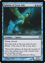 Magic the Gathering Card - Sphinx of Jwar Isle - MTG Circle