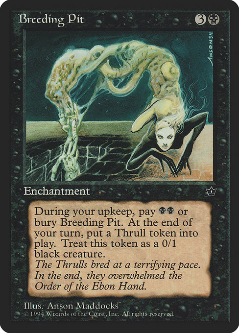 Magic the Gathering Card - Breeding Pit - MTG Circle