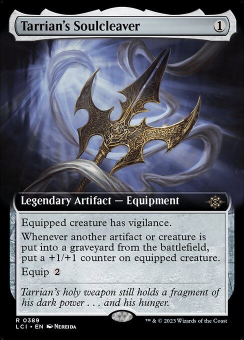 Magic the Gathering Card - Tarrian's Soulcleaver - MTG Circle