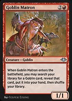 Magic the Gathering Card - Goblin Matron - MTG Circle
