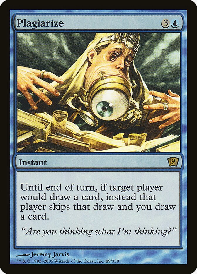 Magic the Gathering Card - Plagiarize - MTG Circle