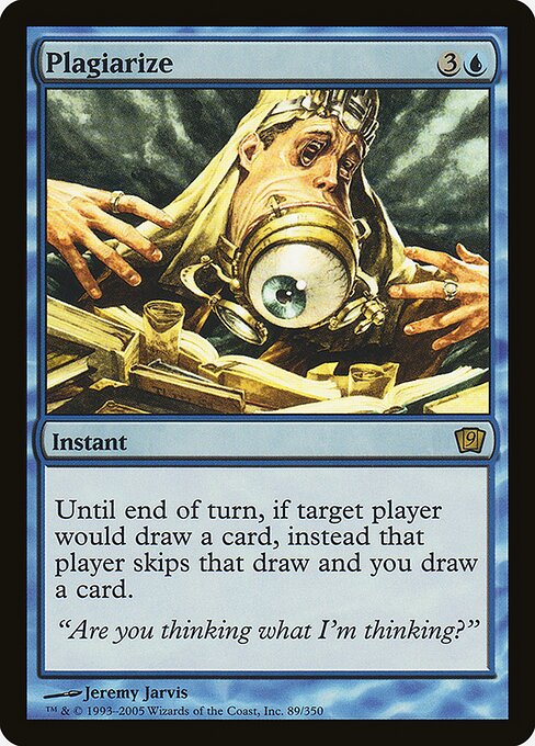 Magic the Gathering Card - Plagiarize - MTG Circle