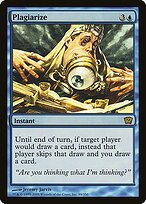 Magic the Gathering Card - Plagiarize - MTG Circle