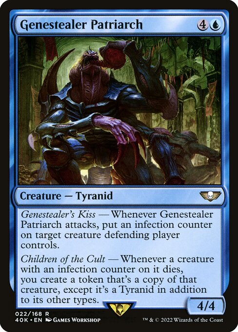 Magic the Gathering Card - Genestealer Patriarch - MTG Circle