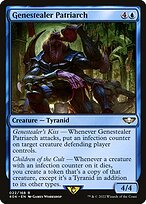 Magic the Gathering Card - Genestealer Patriarch - MTG Circle