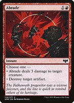 Magic the Gathering Card - Abrade - MTG Circle