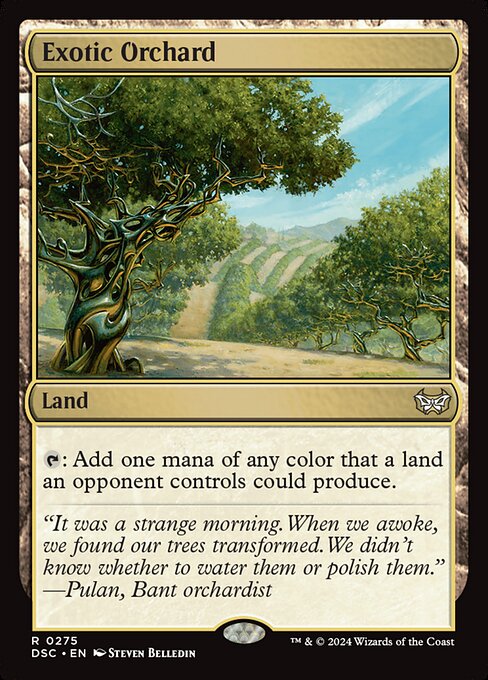 Magic the Gathering Card - Exotic Orchard - MTG Circle