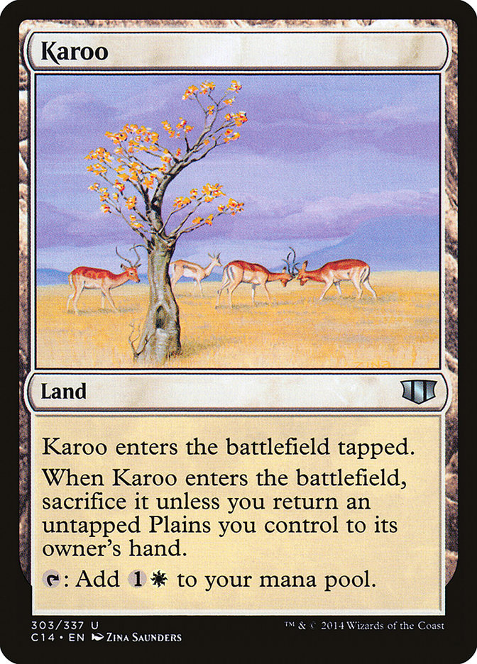 Magic the Gathering Card - Karoo - MTG Circle