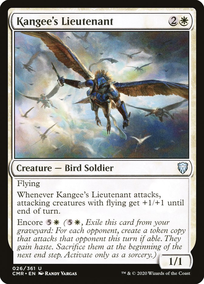 Magic the Gathering Card - Kangee's Lieutenant - MTG Circle