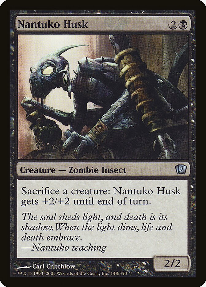 Magic the Gathering Card - Nantuko Husk - MTG Circle