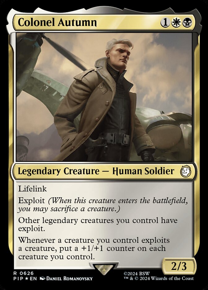 Magic the Gathering Card - Colonel Autumn - MTG Circle