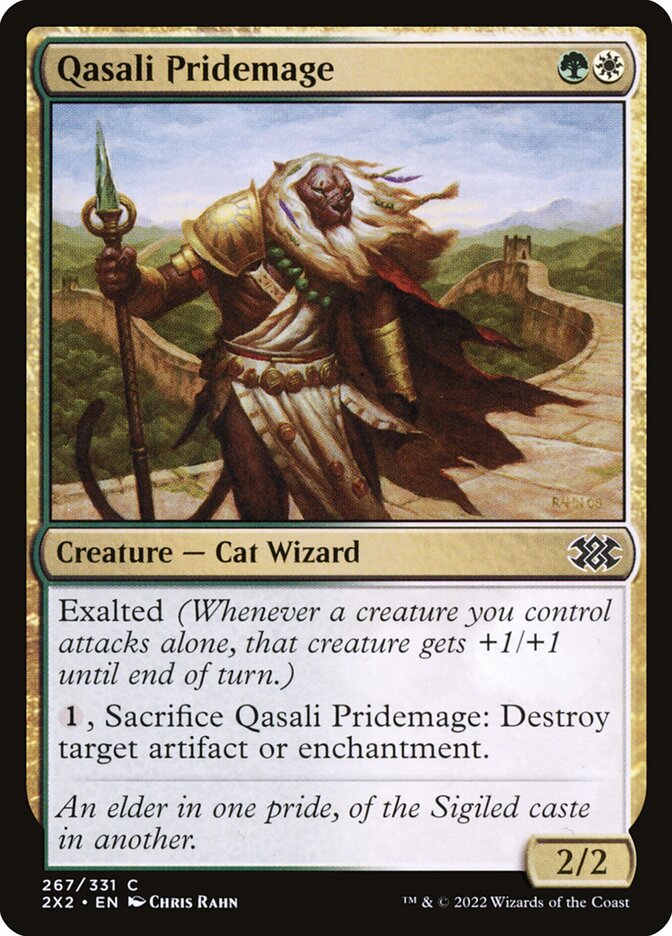 Magic the Gathering Card - Qasali Pridemage - MTG Circle