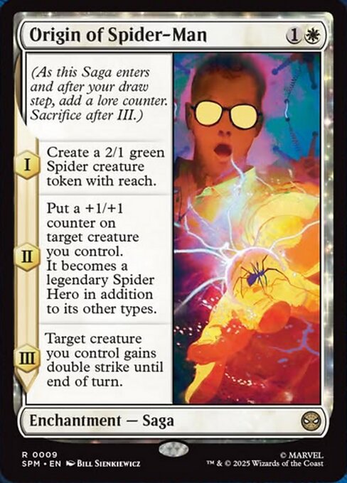 Magic the Gathering Card - Origin of Spider-Man - MTG Circle