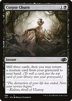 Magic the Gathering Card - Corpse Churn - MTG Circle
