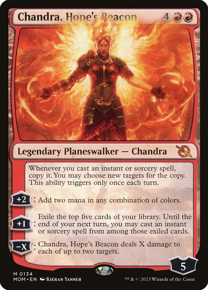 Magic the Gathering Card - Chandra, Hope's Beacon - MTG Circle