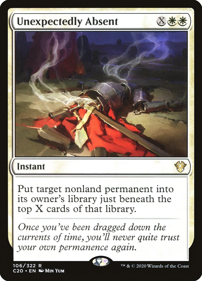 Magic the Gathering Card - Unexpectedly Absent - MTG Circle