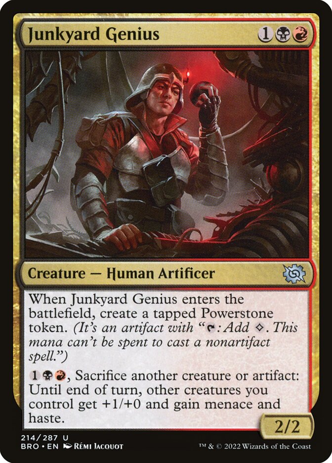 Magic the Gathering Card - Junkyard Genius - MTG Circle