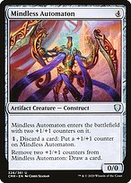 Magic the Gathering Card - Mindless Automaton - MTG Circle