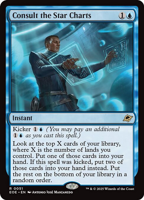 Magic the Gathering Card - Consult the Star Charts - MTG Circle