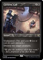 Magic the Gathering Card - Curtains' Call - MTG Circle