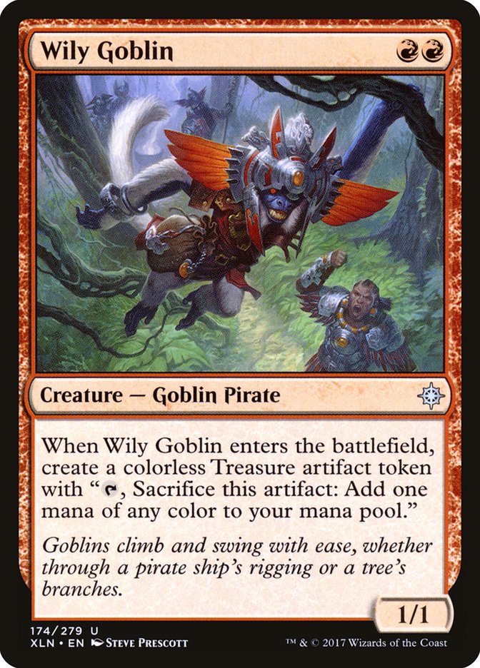 Magic the Gathering Card - Wily Goblin - MTG Circle